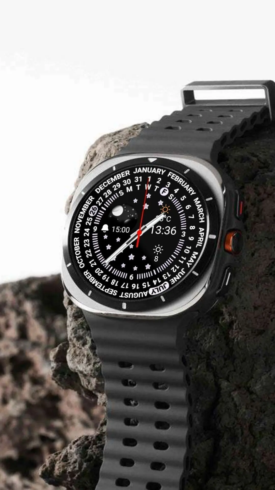Top Galaxy Watch Faces For Spring 2026 – N-Sport Spring Collection N-Sport Watch Face N-Sport 651 Luxury Hybrid Classic Watch Face