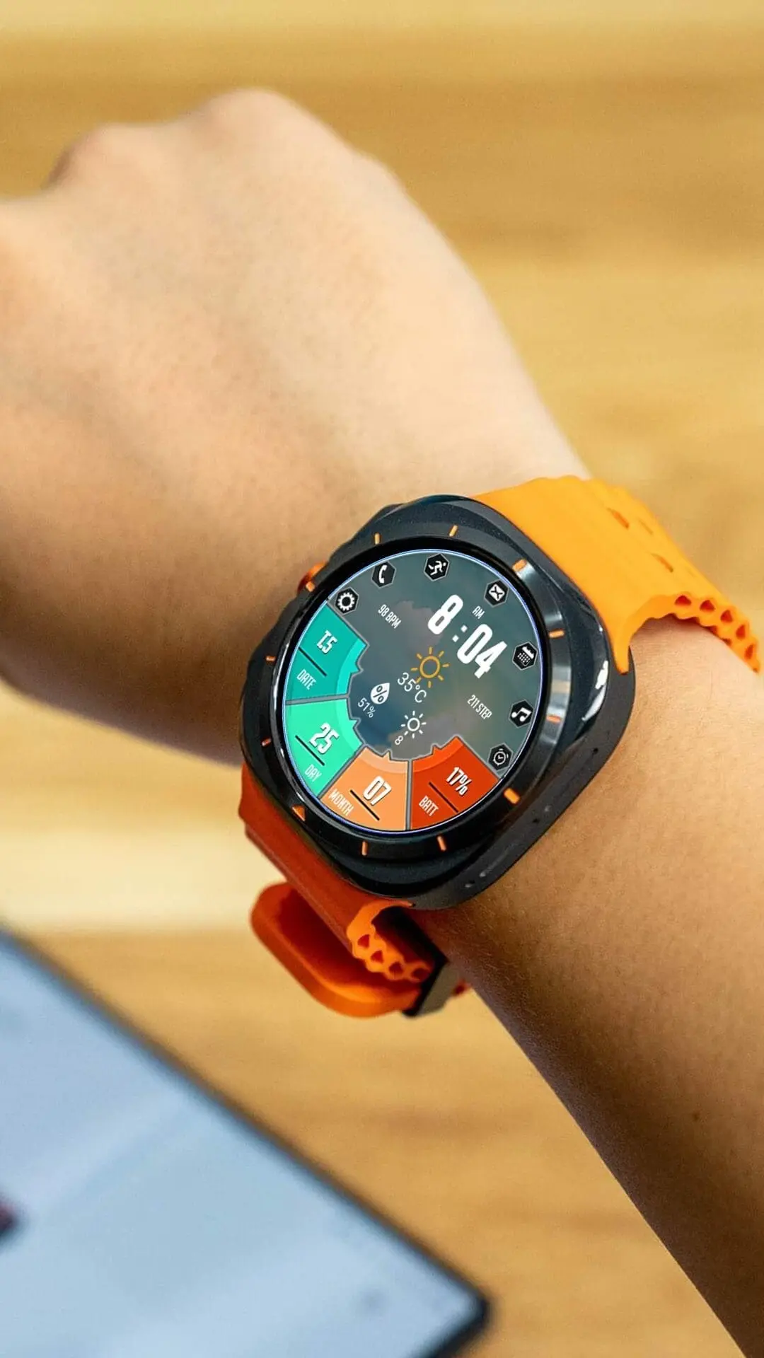 7 N-Sport Watch Faces Optimized For Wear Os 6 — Battery Friendly And Stunning N-Sport Watch Face N-Sport 506 High Digital Watch Face