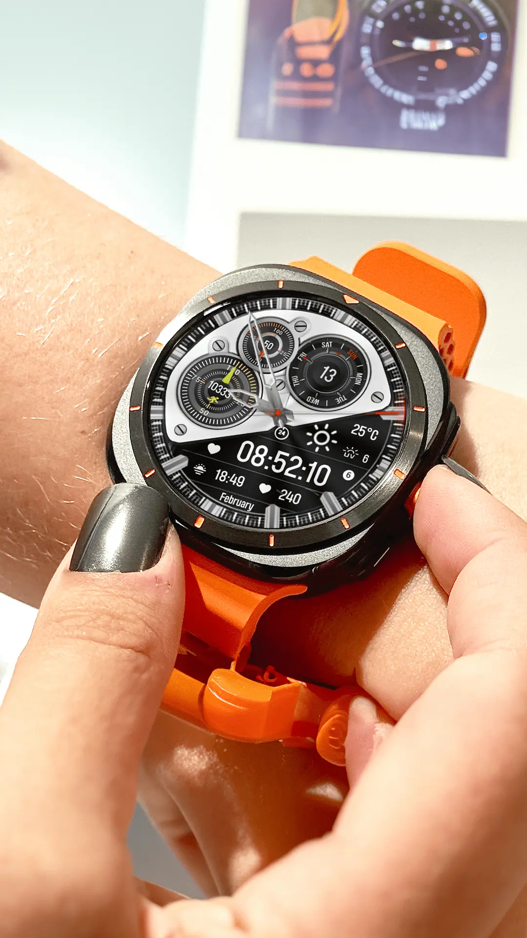 N-Sport 676 Wear Os Watch Face Review: Performance And Design Analysis N-Sport Watch Face N-Sport676 Wear Os Watch Face N-Sport Watch Face View 3