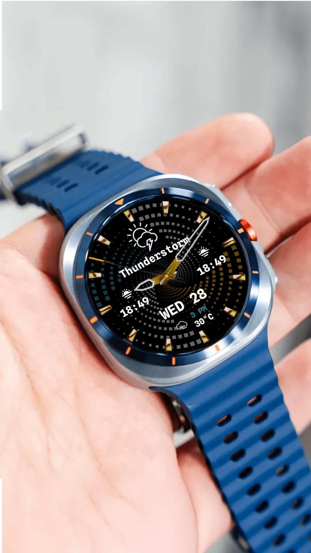 N-Sport 783 Hybrid Luxury Watch Face Review: Premium Experience N-Sport Watch Face N-Sport783 Hybird Luxury Watch N-Sport Watch Face View 3