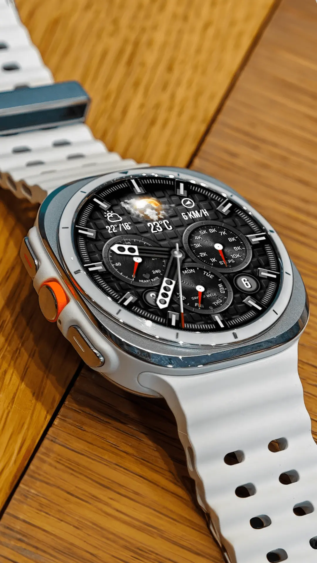 N-Sport 522 Analog Watch Face Review: Timeless Beauty For Wearos N-Sport Watch Face N-Sport522 Analog Watch Face N-Sport Watch Face View 3