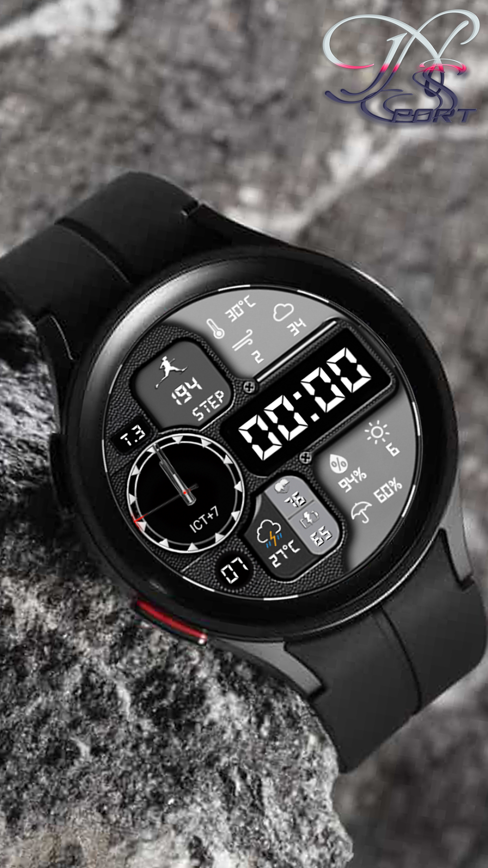 The N-Sport663 Watch Face: Your New Go-To For Style And Function N-Sport Watch Face N-Sport 663 Review Screenshot