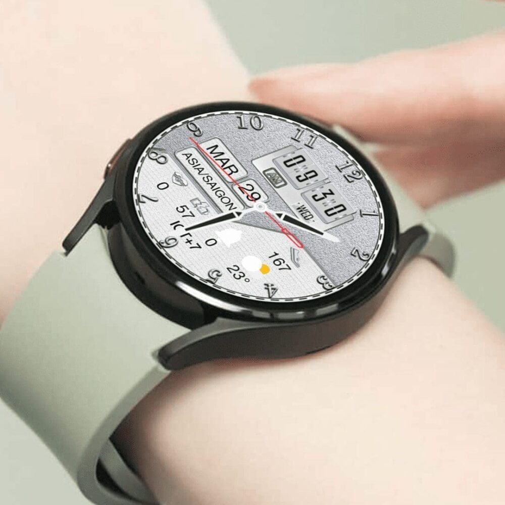 N-SPORT 301 Luxury Digital Watch Face for Samsung & Wear OS - N-SPORT WATCH FACE