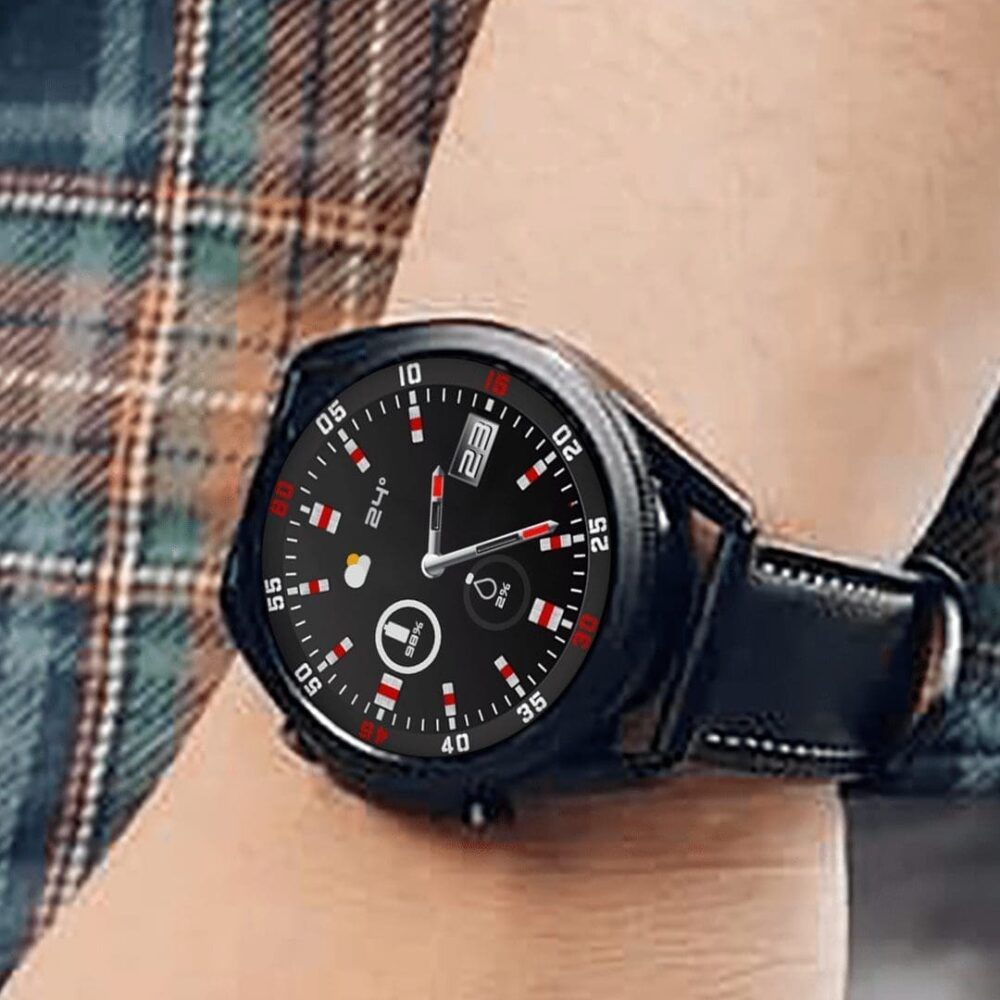 N-SPORT Watch Real-time Weather Luxury Classic Analog Watch Face for Samsung & Wear OS - N-SPORT WATCH FACE