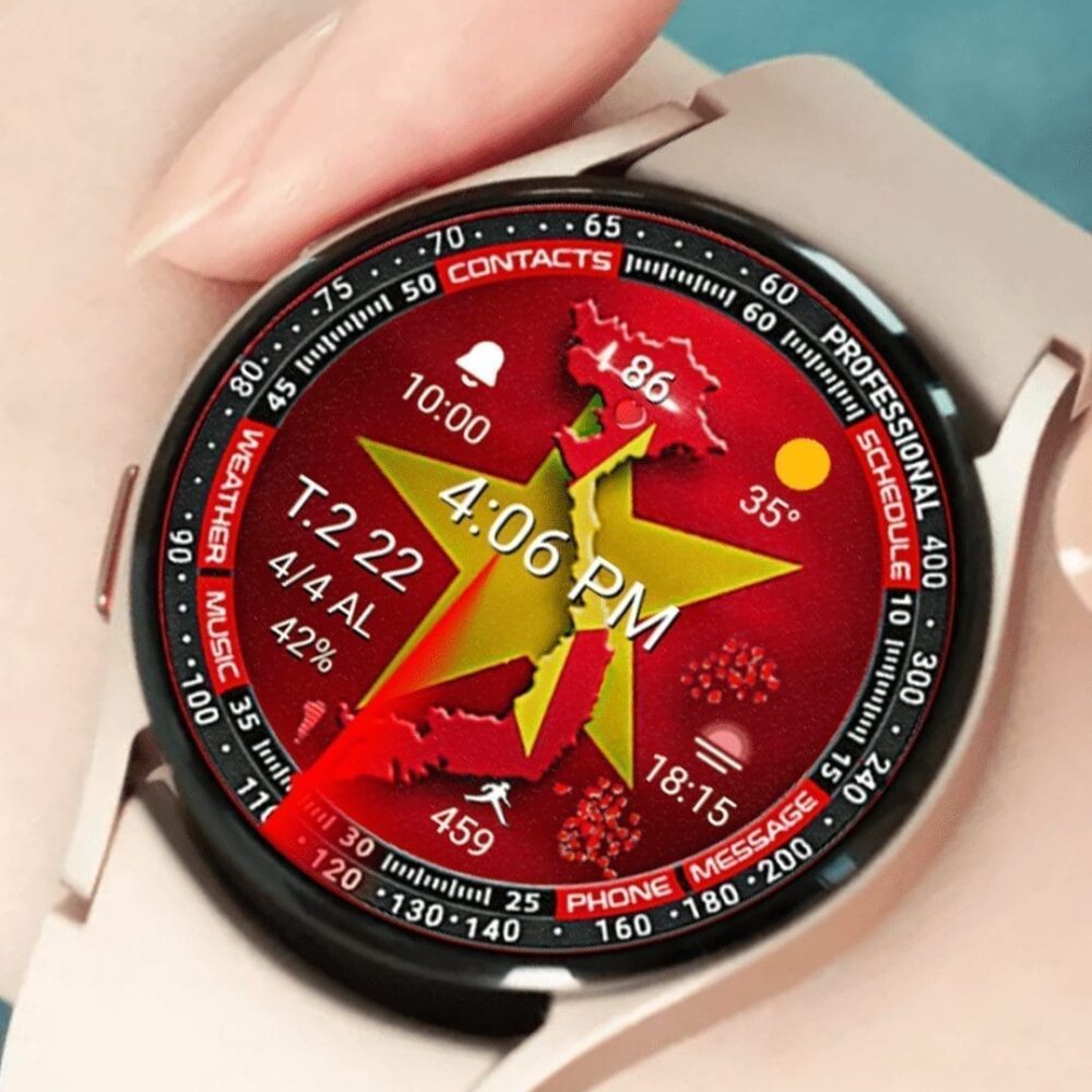 N-SPORT 627 Luxury Digital Watch Face for Samsung & Wear OS - N-SPORT WATCH FACE