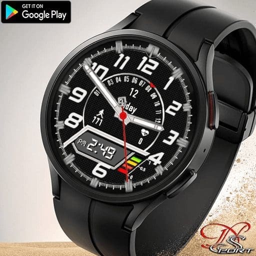 N-SPORT 508 Luxury Hybrid Watch Face for Samsung & Wear OS - N-SPORT WATCH FACE
