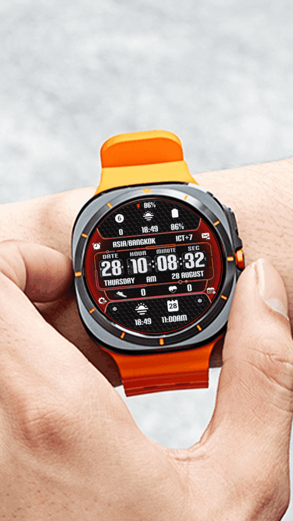 N-Sport 319 Digital Color Watch Face Review: Bold Display With Real-Time Weather N-Sport Watch Face N-Sport 319 Real-Time Weather Luxury Digital Watch Face For Samsung & Wear Os - N-Sport Watch Face