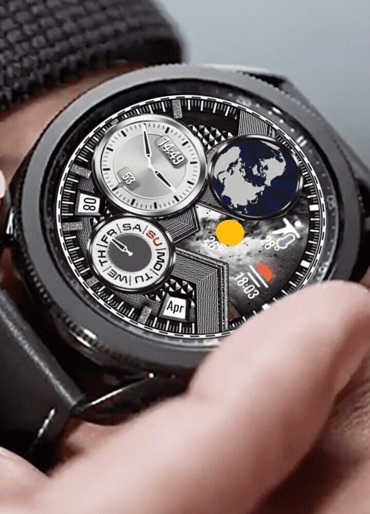 N-SPORT 361 Luxury Hybrid Watch Face for Samsung & Wear OS - N-SPORT WATCH FACE