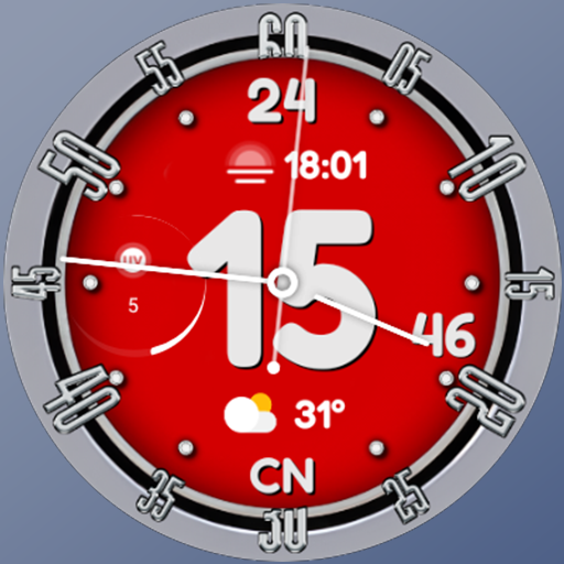 N-SPORT 699 Luxury Hybrid Watch Face for Samsung & Wear OS