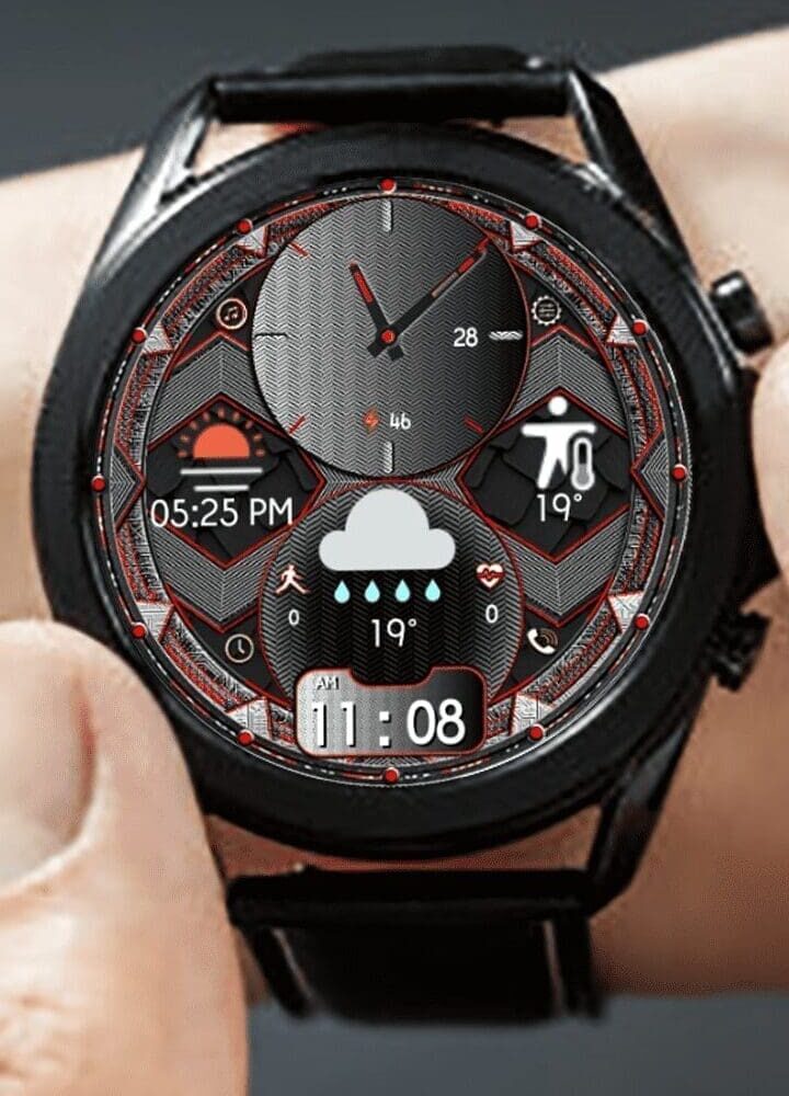 N-SPORT 359 Real-time Weather Luxury Hybrid Watch Face for Samsung & Wear OS - N-SPORT WATCH FACE