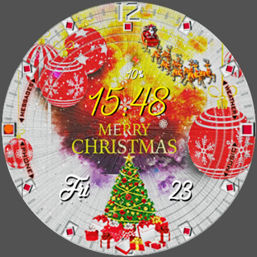 N-SPORT 561 Real-time Weather Luxury Digital Watch Face for Samsung & Wear OS