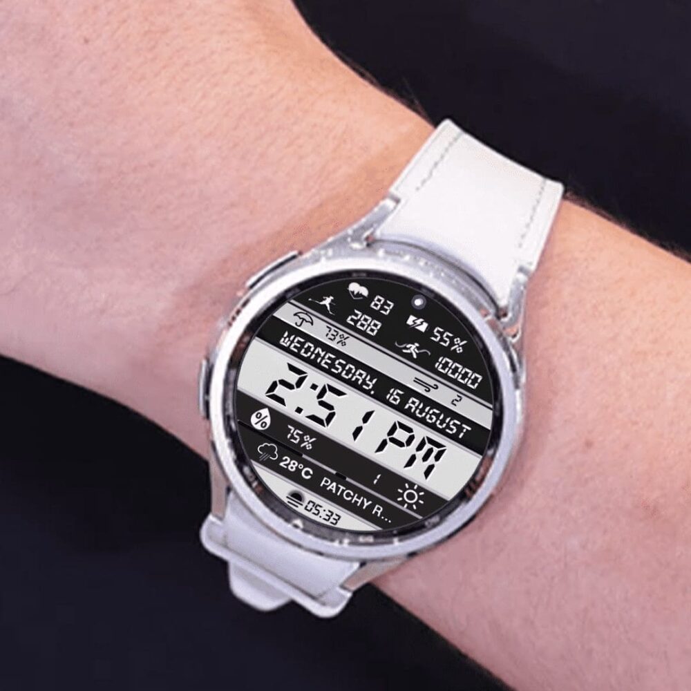 N-SPORT 647 Digital Watch Face for Samsung & Wear OS - N-SPORT WATCH FACE