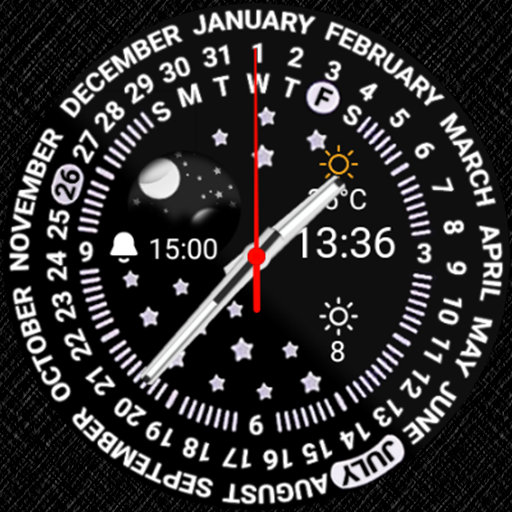 N-SPORT 651 Luxury Hybrid Watch Face for Samsung & Wear OS