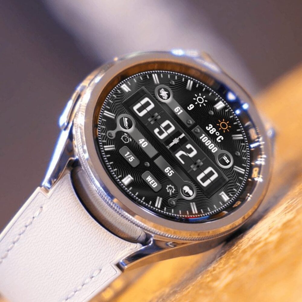N-SPORT 311 Real-time Weather Digital Watch Face for Samsung & Wear OS - N-SPORT WATCH FACE