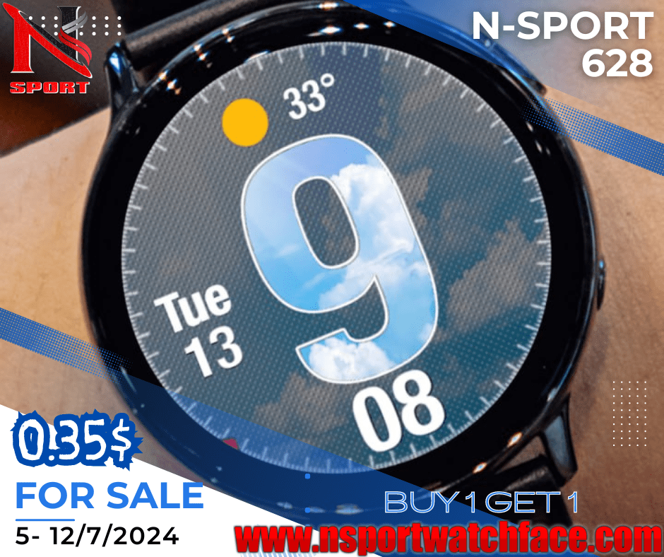 Special Offer⌚️N-Sport628 Watch Face$0.35 Only N-Sport Watch Face Special Offer⌚️N-Sport522 Watch Face$0.3 Only - N-Sport Watch Face