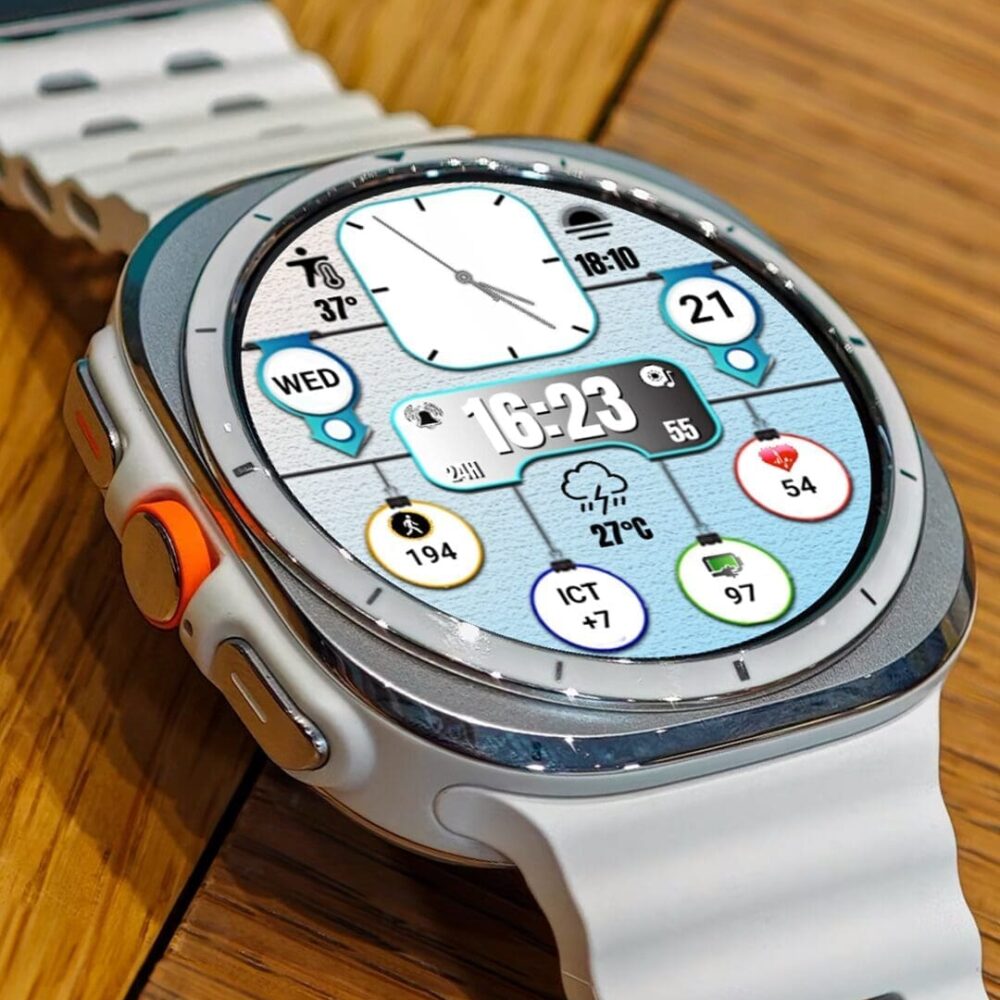 N-SPORT221 Coral Watch Face N-SPORT Watch Face - N-SPORT WATCH FACE