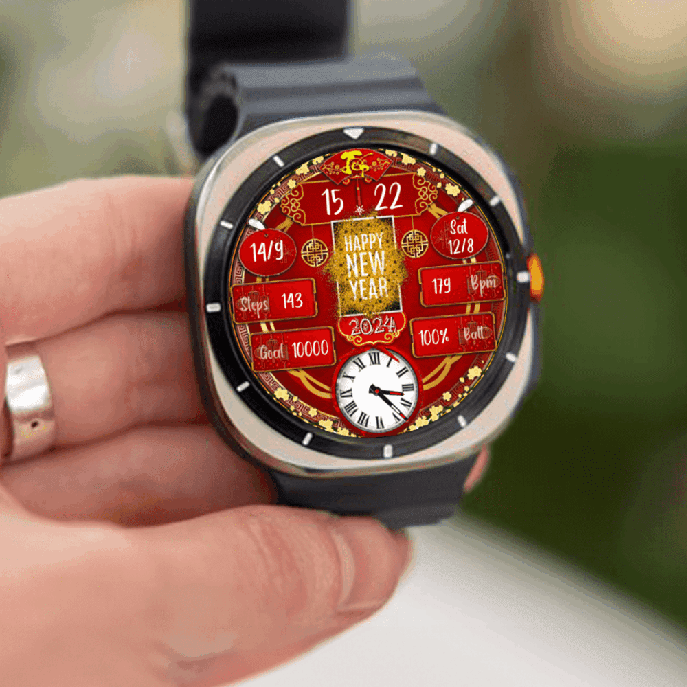 N-SPOPRT563 Happy NewYear 202x N-SPORT Watch Face - N-SPORT WATCH FACE