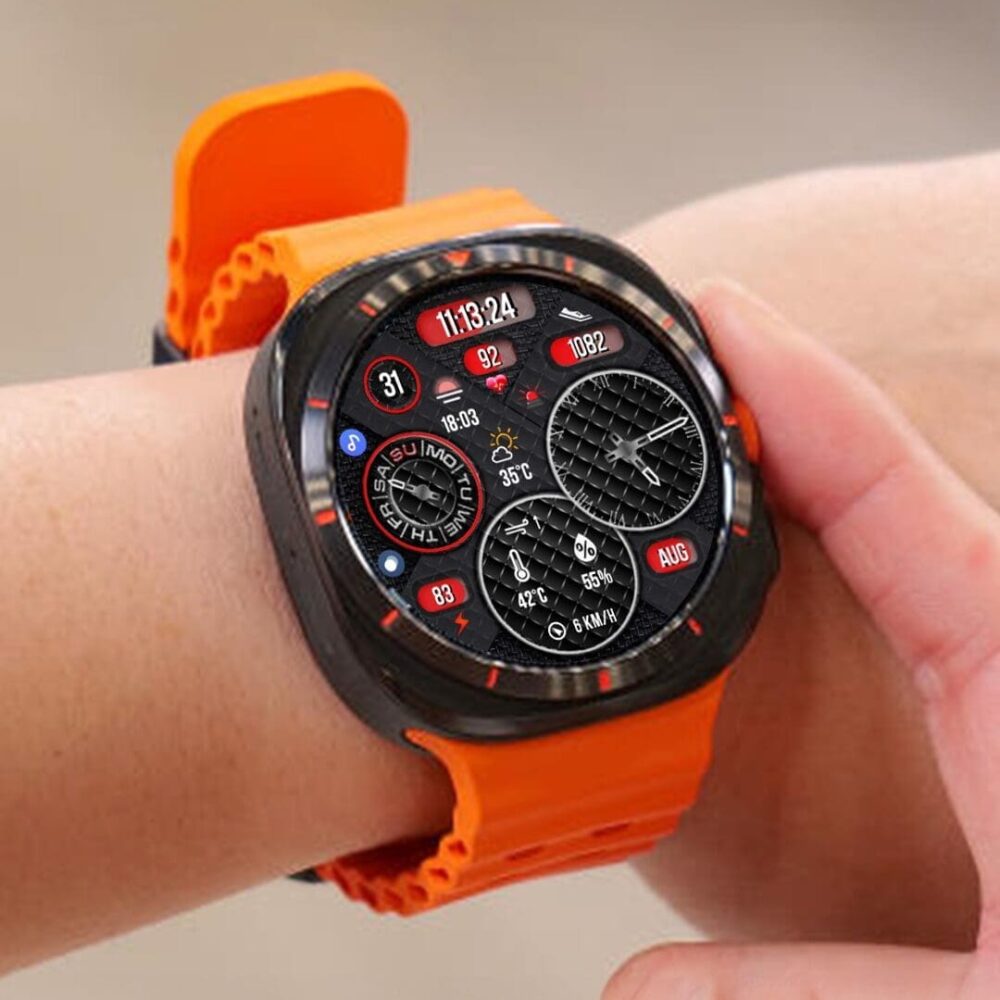 N-SPORT608 Black2B Watch Face N-SPORT Watch Face - N-SPORT WATCH FACE
