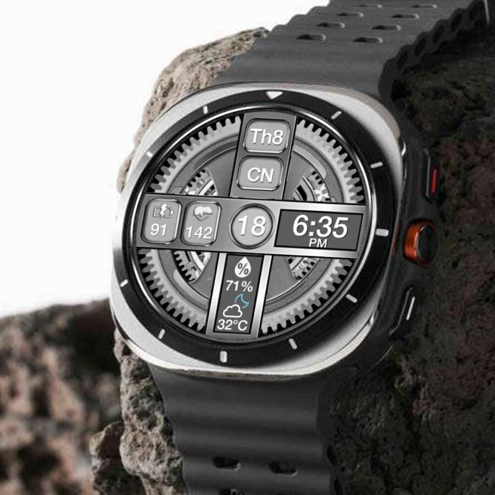 N-SPORT602 NsTourbillon samsung N-SPORT Watch Face - N-SPORT WATCH FACE