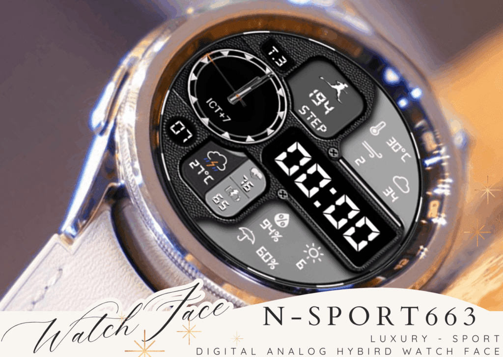 The N-Sport663 Watch Face: Your New Go-To For Style And Function N-Sport Watch Face The N-Sport663 Watch Face: Your New Go-To For Style And Function - N-Sport Watch Face