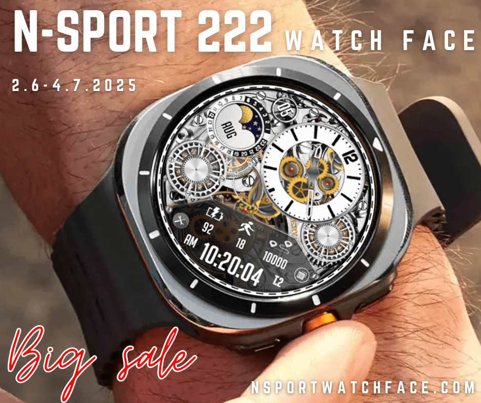 Experience Innovation With The N-Sport 222 Mechanical N-Sport Watch Face – Now Only $0.46! N-Sport Watch Face Experience Innovation With The N-Sport 222 Mechanical N-Sport Watch Face – Now Only $0.46! - N-Sport Watch Face