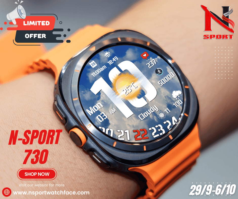 ⏰ Sale Limited: N-Sport 730 Weather Digital Watch Face Only $.57! N-Sport Watch Face ⏰ Sale Limited: N-Sport 730 Weather Digital Watch Face Only $.57! - N-Sport Watch Face